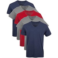 2X-Large Gildan Men's V-Neck T-Shirts, Multipack,