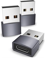 D1) Syntech USB C Female to USB Male Adapter Pack