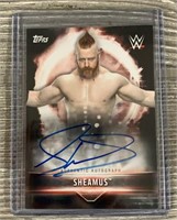 WWE Topps Sheamus Autographed Card