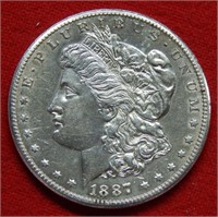 1887 S Morgan Silver Dollar - - Proof Like
