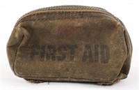 WWII USAAF & AIRBORNE EARLY MODEL FIRST AID POUCH