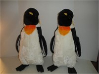 (2) Melissa & Doug Stuffed Penguins 24 Inches