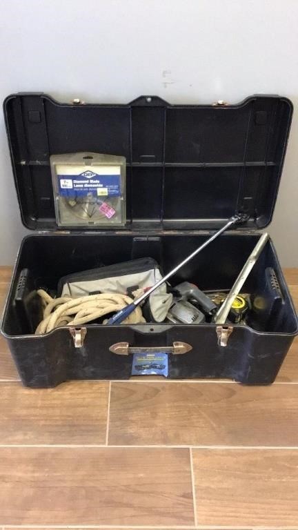 Tool locker with contents