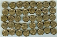 Buffalo 5c Roll Mixed Dates AU/UNC 40 Coins