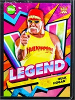 2021 Topps WWE Hulk Hogan Legend card