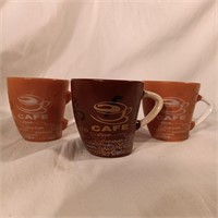 Espresso Coffee Cafe Porcelain Cups