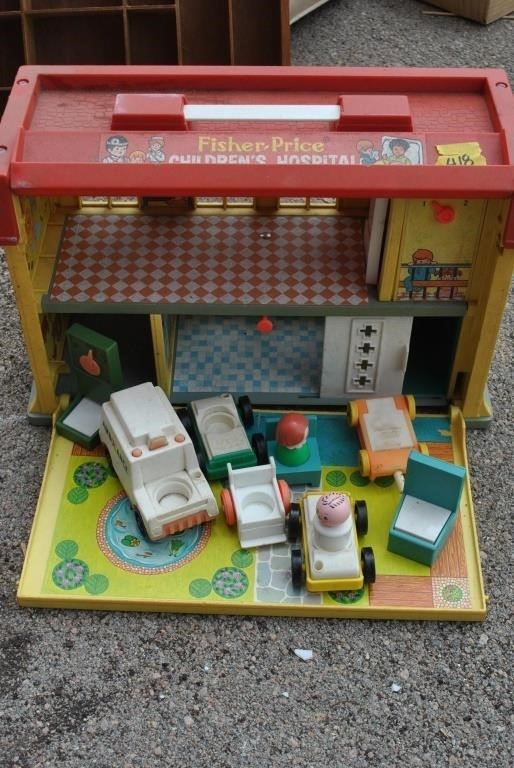 Fisher price children hospital play set