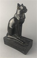 Egyptian Bastet Feline Goddess Figure