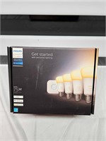 Philips Hue 4 bulb Starter Kit- Tunable white