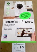 Belkin WeMo NetCam HD+ Wi-Fi Camera w/Night Vision