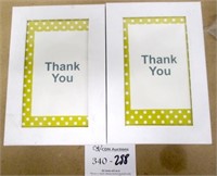 2 Packs of Greeting Cards ~ 48 in Each