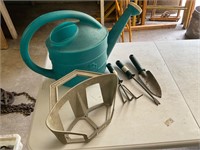 Watering Can, Hose Holder, Garden Tools
