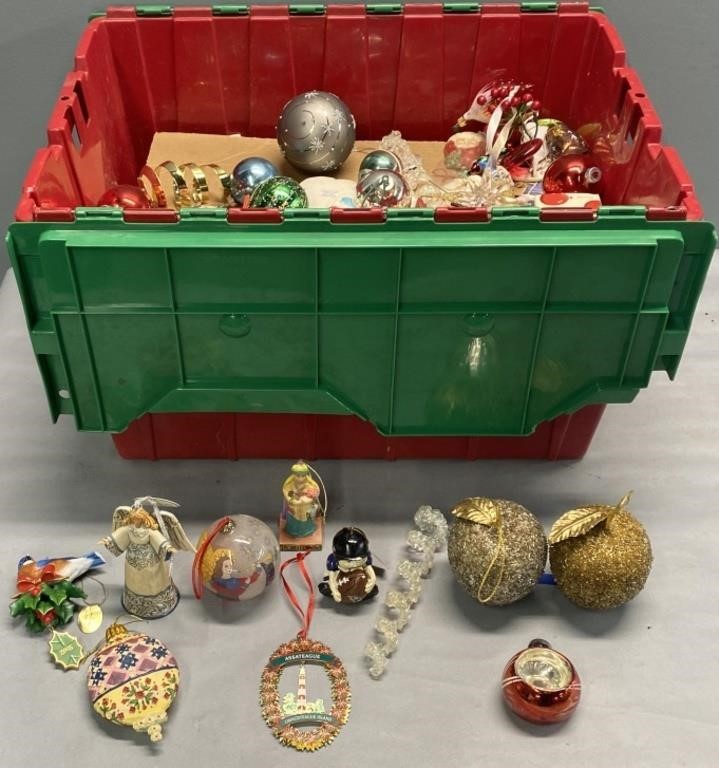 Christmas Ornament Lot Collection