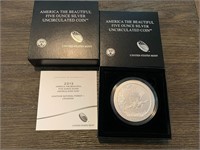 2015 5oz Silver Coin