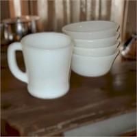 Vintage Federal Coffee Mug & Bowls