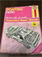 Haynes Pontiac, Fiero 84-88 1232