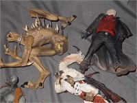 Assorted McFarlane  plastic Charactures