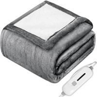 Electric Heated Blanket Throw, Full Body Size