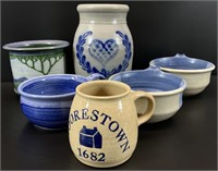 Signed Art Pottery, Assorted