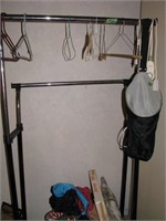 Rolling Clothes rack