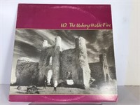 U2 THE UNFORGETABLE FIRE VINYL LP RECORD