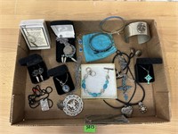 Silver and Turquoise jewelery