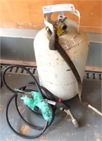 Propane Tank (feels full) with Ray Chem Torch