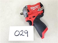 Milwaukee M12 Fuel Stubby 3/8 in. Impact Wrench