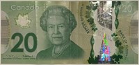 2012 Canada 20 Dollars Banknote