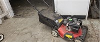 MTD yard machines, rear bag push lawn mower,