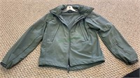 Condor Green military jacket, size medium, model
