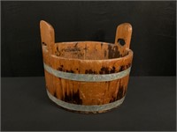 Wooden miniature wash tub