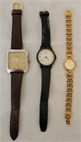 K - LOT OF 3 WATCHES (BB16)