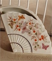 2 Pc Butterfly Fan Shaped Container