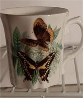 Bone China Butterfly Cup, Made in England