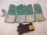 3 paires de gants pour le jardin