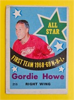 Gordie Howe 1969-70 O-Pee-Chee First Team All Star