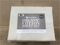 Queen organic sheet set