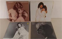 Four Barbra Streisand LP Records