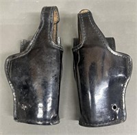 2 - Don Hume Leather Pistol Holsters