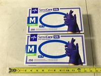 Nitrile Gloves - Size Med Lot of 2 - New