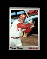 1970 Topps #380 Tony Pereg VG to VG-EX+