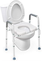 OasisSpace Raised Toilet Seat 300lb