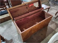 Lane cedar chest 40x18x24 top needs repaired