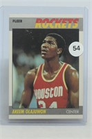 1987-88 Fleer Akeem Olajuwon 80