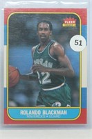 1986-87 Fleer Rolando Blackman 11