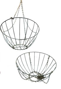 Hanging Metal Basket Planters