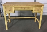 VinTage Henry LInk Wicker Desk 42' x 20' x 30"