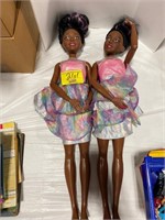 2 LARGE SIZE 2017 MATTEL DOLLS