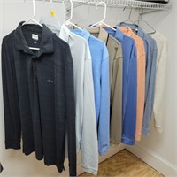 Mens Dress / Polo Shirts - Mostly Lg & 1 Med